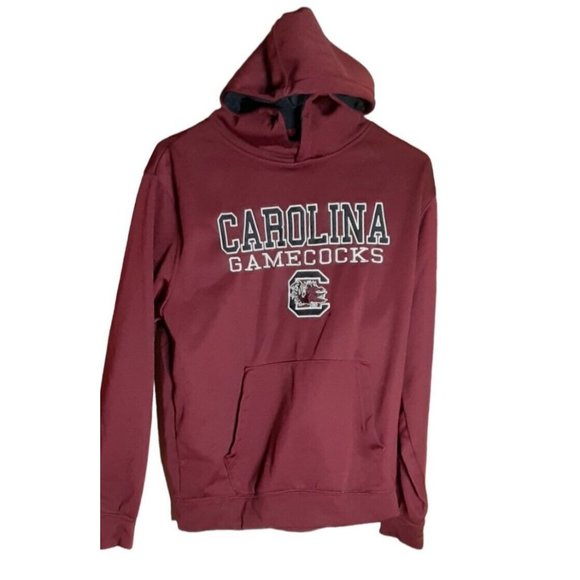 Carolina Gamecocks Youth Large (16-18) Red Pullover Hoodie Sweatshirt Co… - Picture 2 of 6
